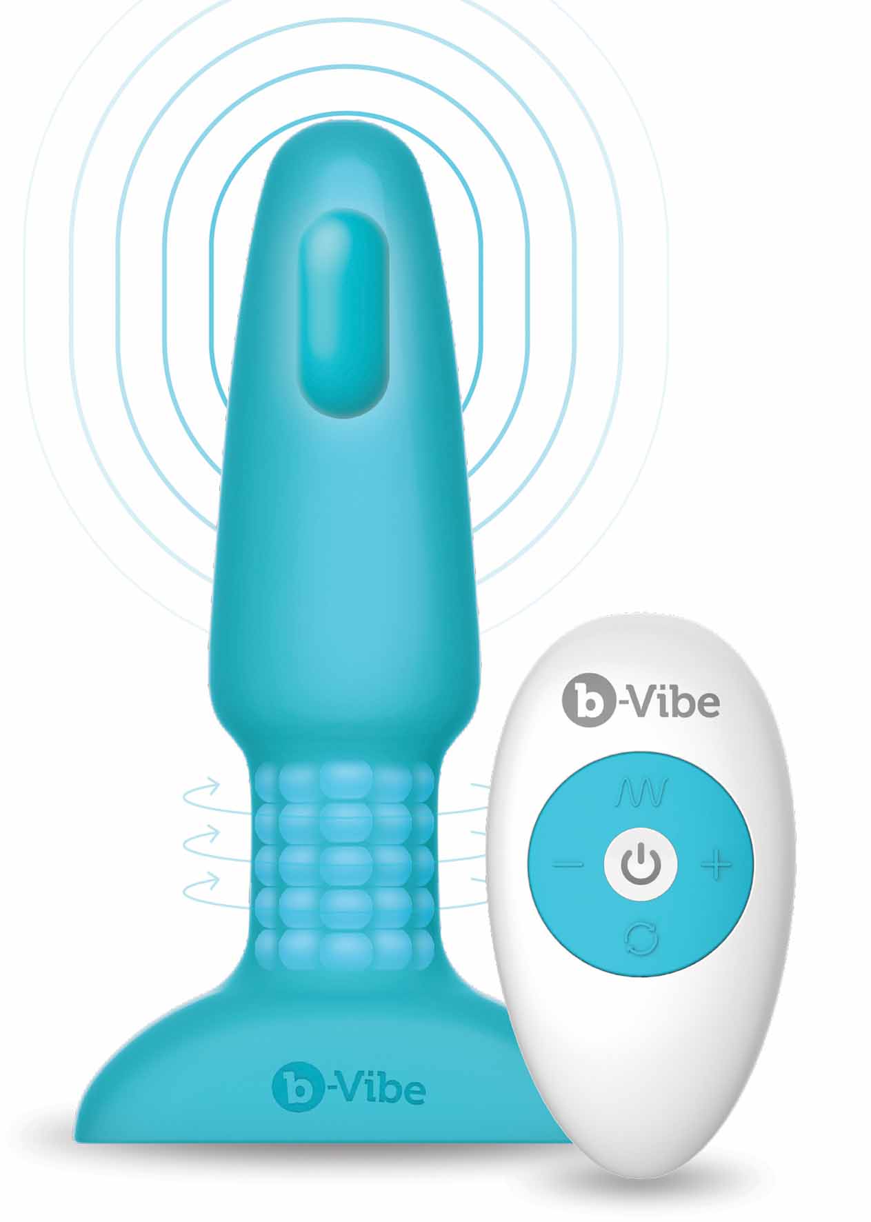 b-Vibe Rotating and Vibrating Rimming Petite Analplug