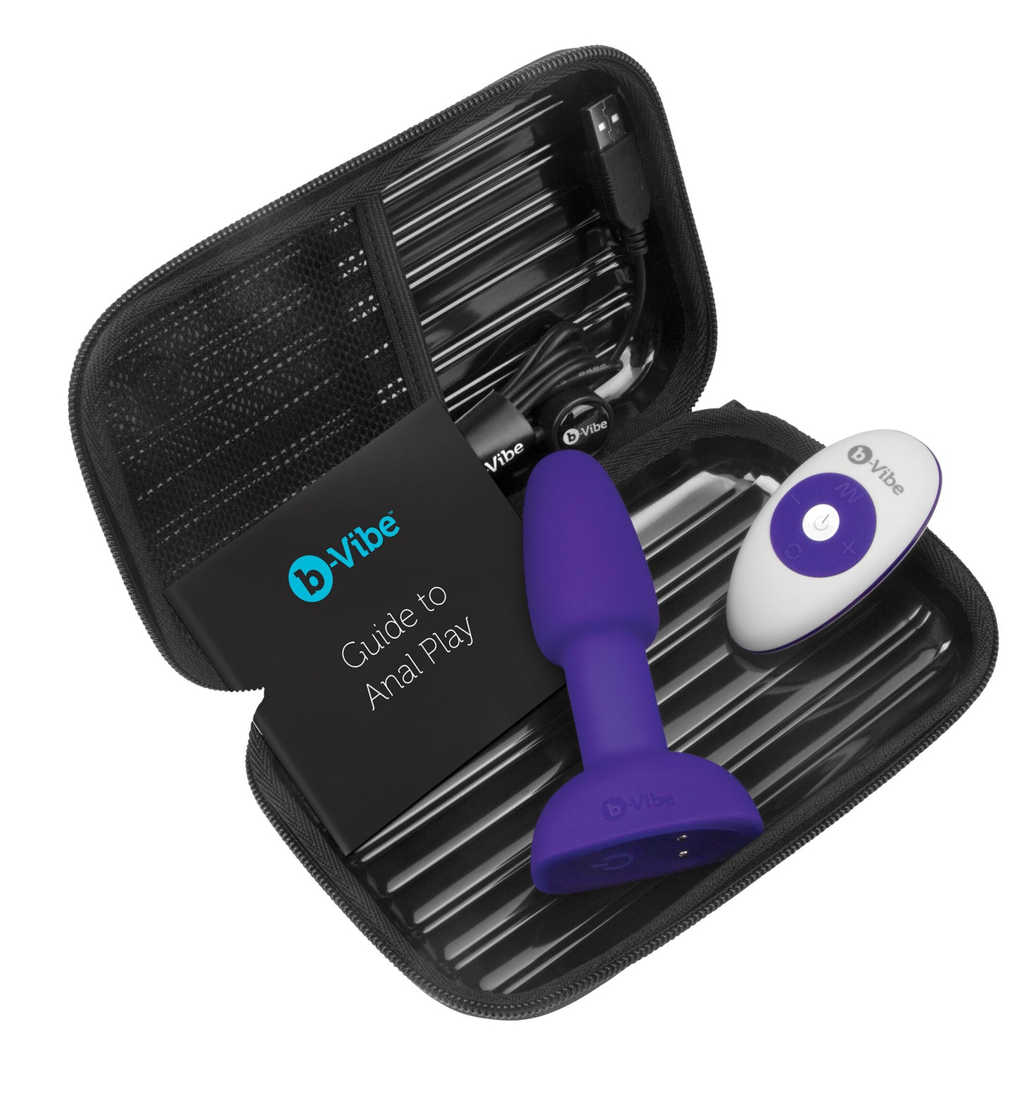 b-Vibe Rotating and Vibrating Rimming Petite Analplug