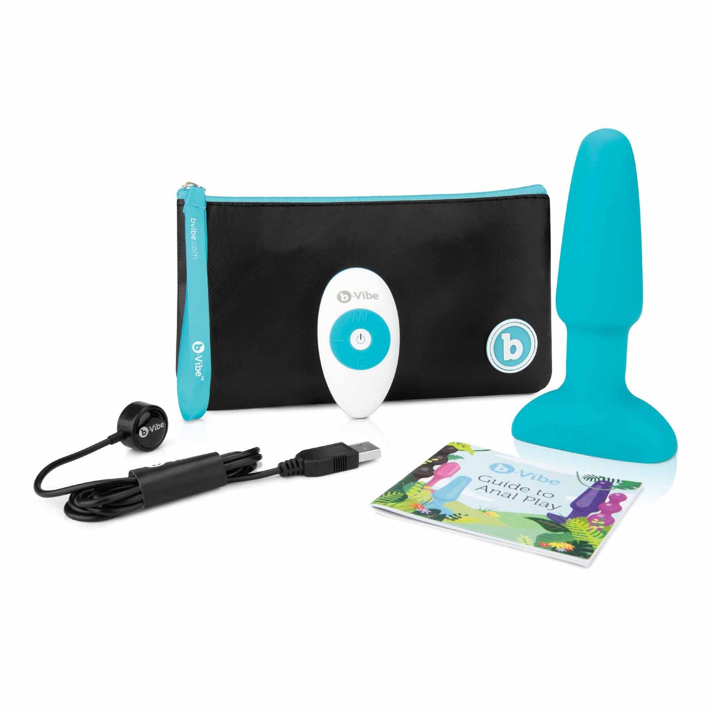 b-Vibe Rotating and Vibrating Rimming Petite Analplug
