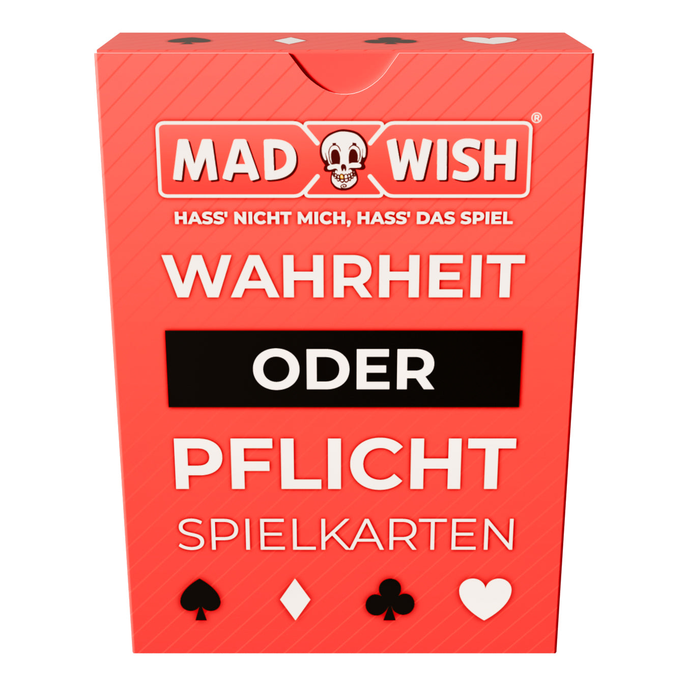 Mad Wish Wahrheit oder Pflicht Spielkarten