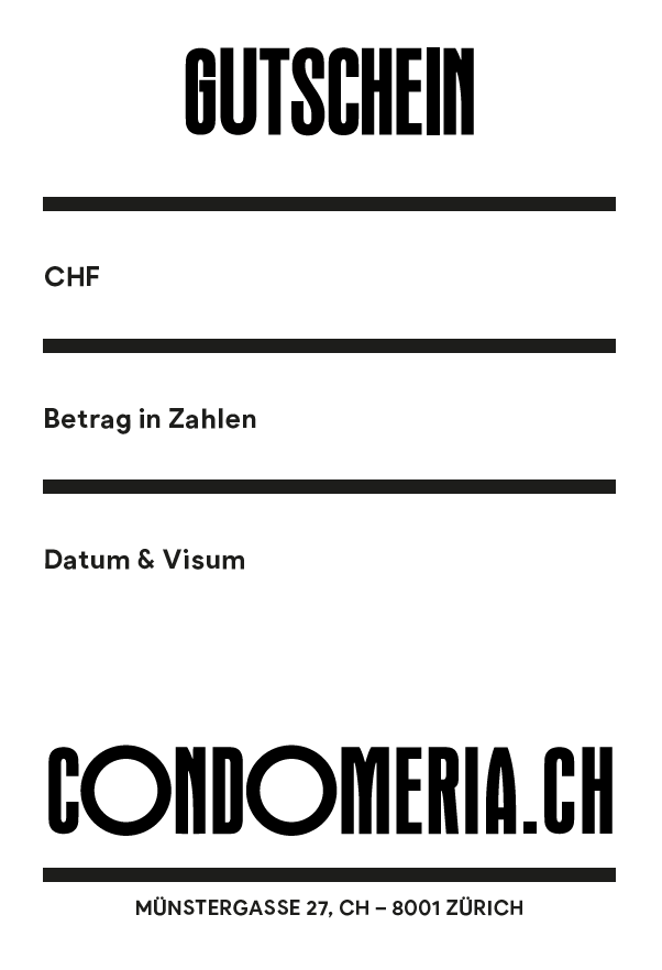 Condomeria Gutschein