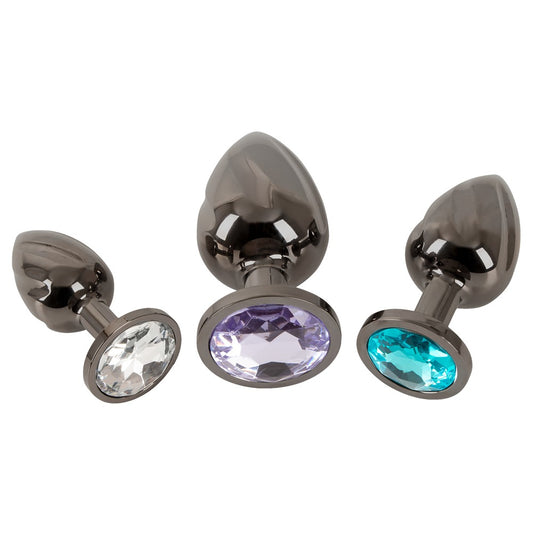 ANOS Metal Butt Plug Set