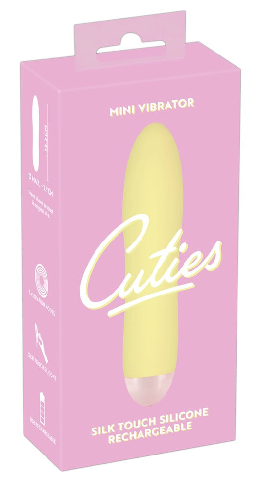 Cuties Mini Vibrator "Classic" gelb