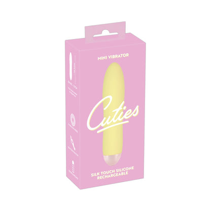 Cuties Mini Vibrator "Classic" gelb