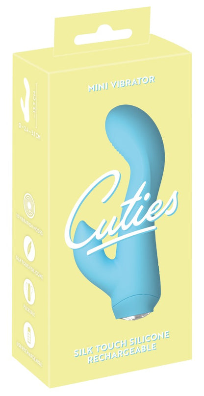 Cuties Mini Vibrator "Rabbit" blau