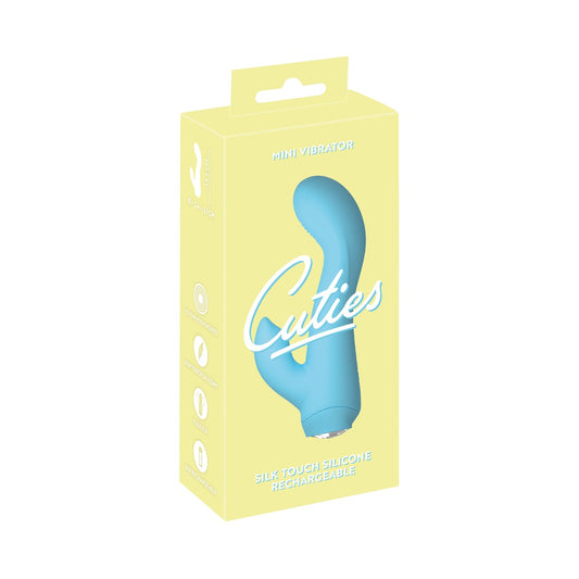 Cuties Mini Vibrator "Rabbit" blau
