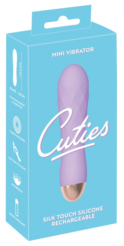 Cuties Mini Vibrator "Textur" violett