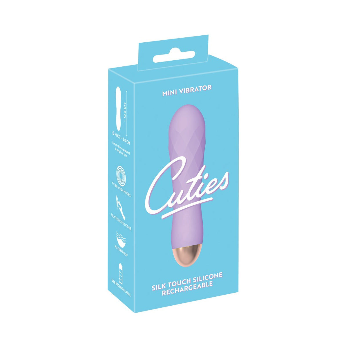 Cuties Mini Vibrator "Textur" violett