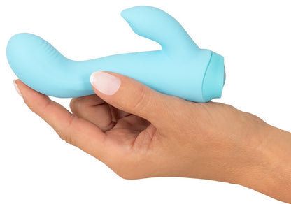 Cuties Mini Vibrator "Rabbit" blau