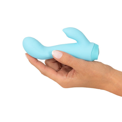 Cuties Mini Vibrator "Rabbit" blau