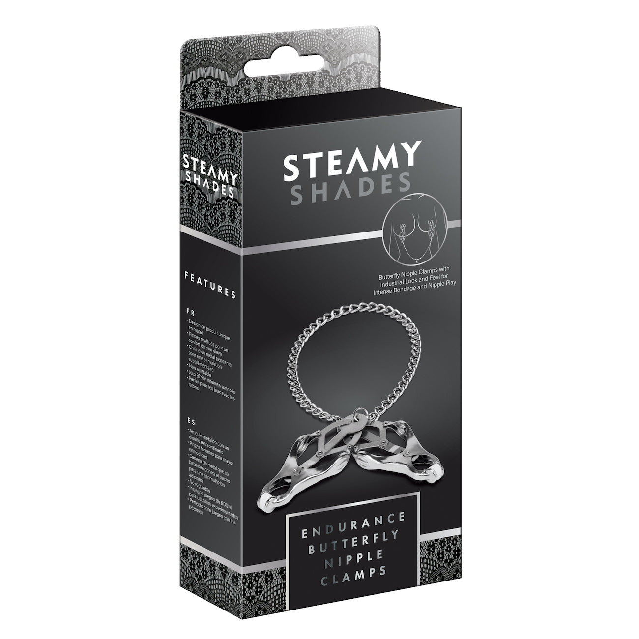 SteamyShades Endurance Butterfly Nipple Clamps