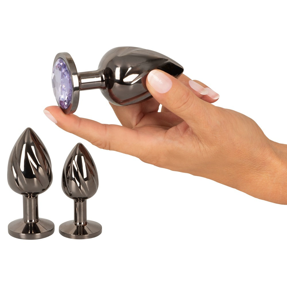 ANOS Metal Butt Plug Set