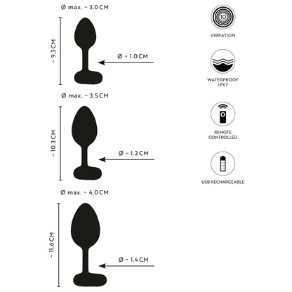 ANOS Vibrating Butt Plug Training Set