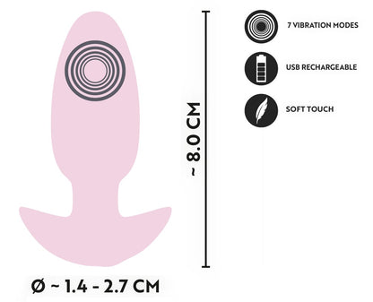 Cuties Vibrating Mini Butt Plugs