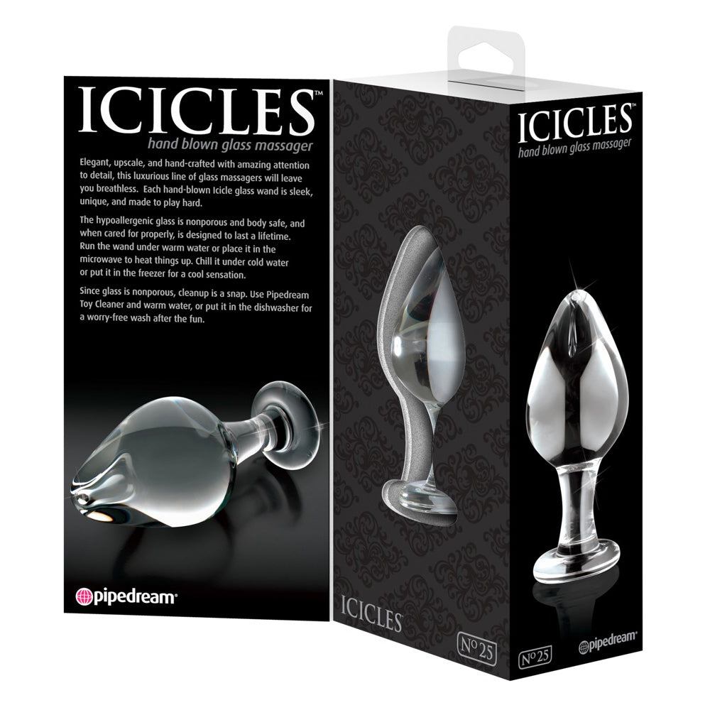Icicles Glas Anal Plugs