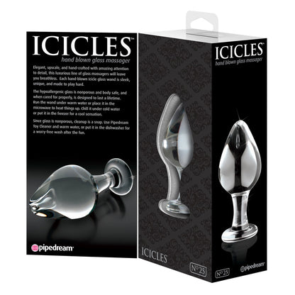 Icicles Glas Anal Plugs