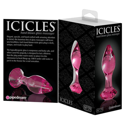 Icicles Glas Anal Plugs