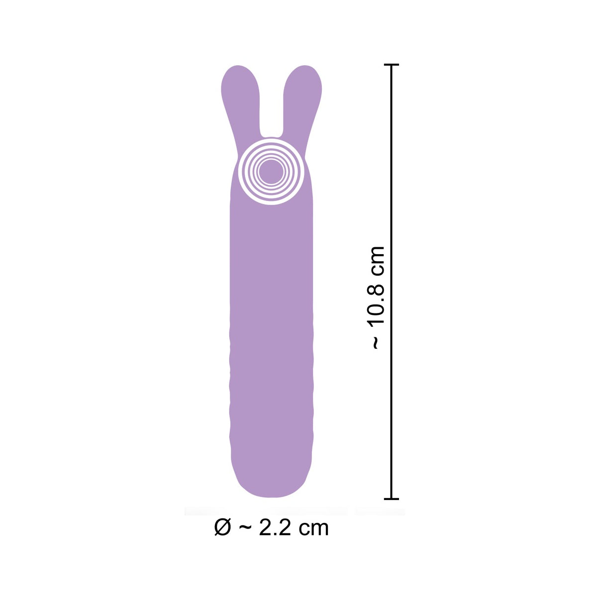 Cuties Mini Vibrator "Fühler" violett