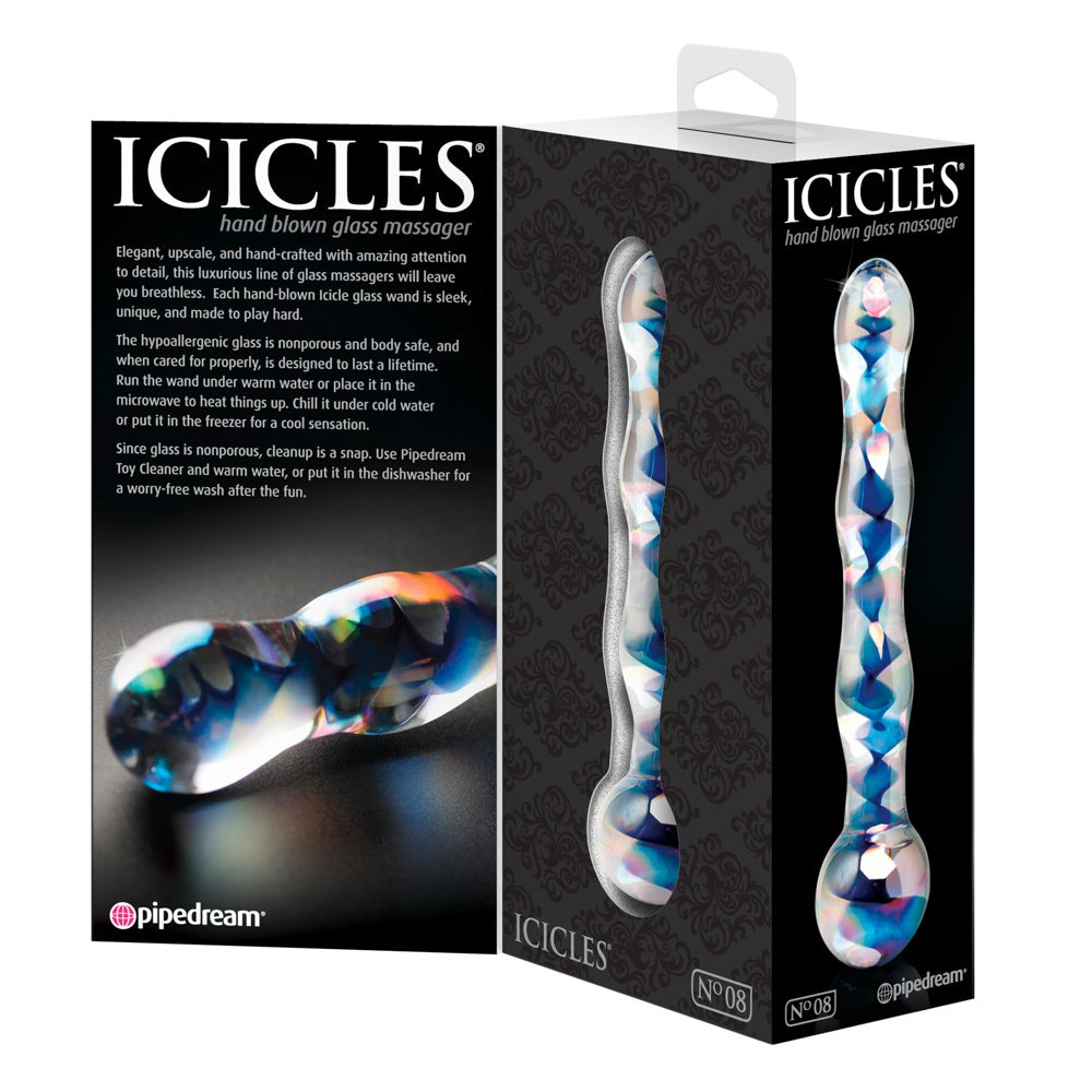 Icicles Glas Dildo No. 08