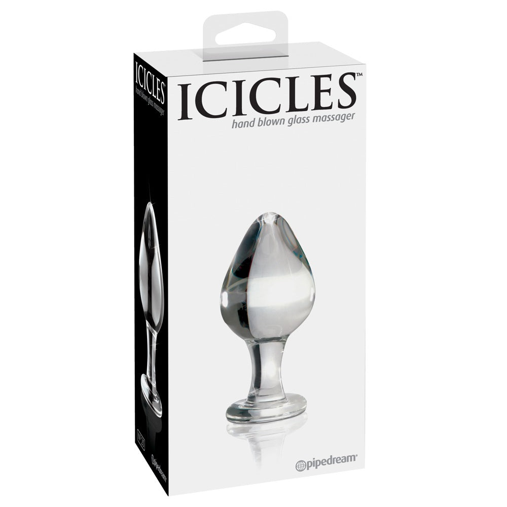 Icicles Glas Anal Plugs