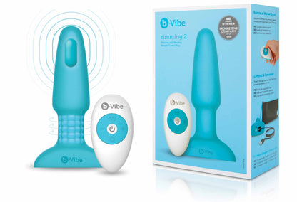b-Vibe Rotating and Vibrating Rimming Petite Analplug