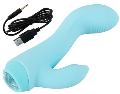Cuties Mini Vibrator "Rabbit" blau