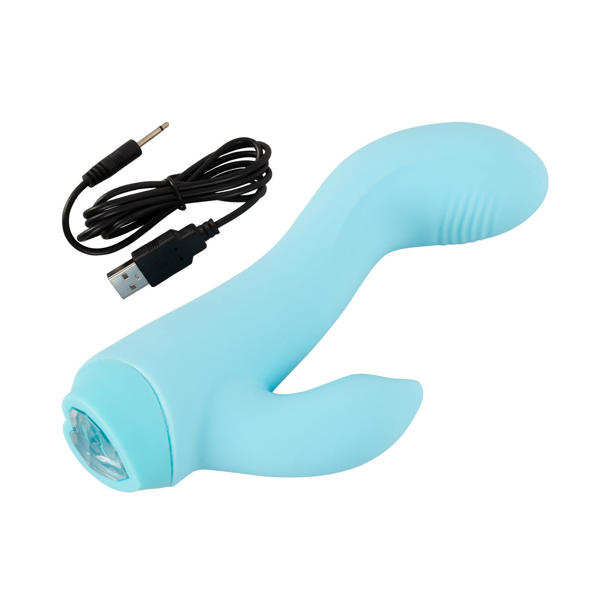 Cuties Mini Vibrator "Rabbit" blau
