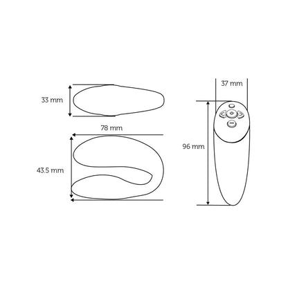 WeVibe Chorus Couples Vibrator