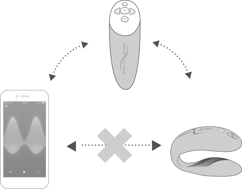 WeVibe Chorus Couples Vibrator (alte Verpackung)