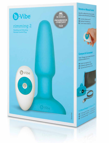 b-Vibe Rotating and Vibrating Rimming Petite Analplug