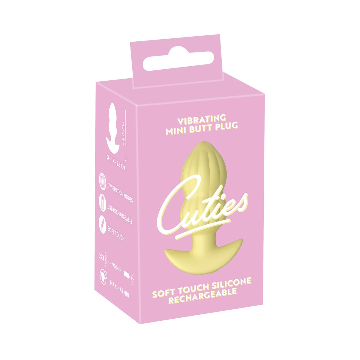 Cuties Vibrating Mini Butt Plugs