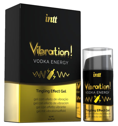 intt Vibration! Tingling Effect Gel: Vodka Drink Energy