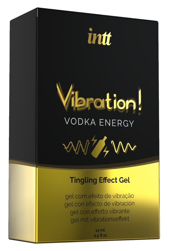 intt Vibration! Tingling Effect Gel: Vodka Drink Energy