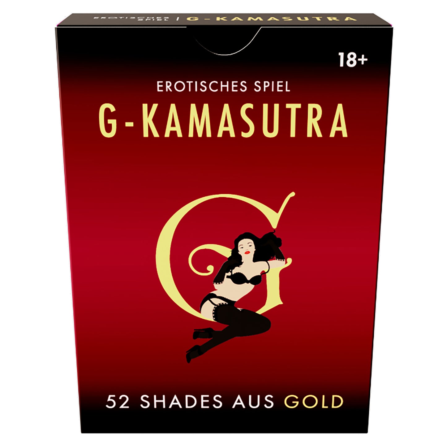 G-Kamasutra Spielkarten 52 Shades aus Gold