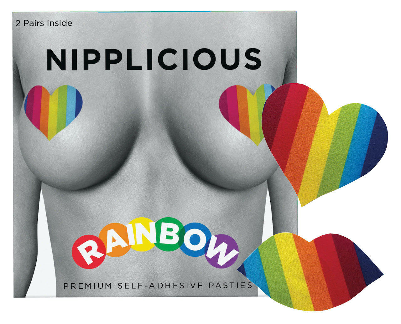 Nipplicious Rainbow Pasties