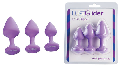 LustGlider Classic Plug Set