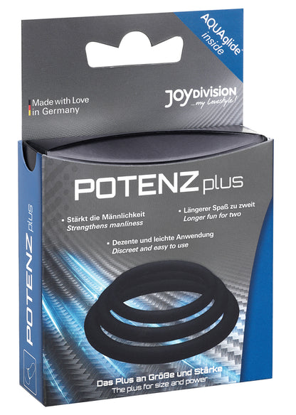 PotenzPlus Penisring 3er-Set