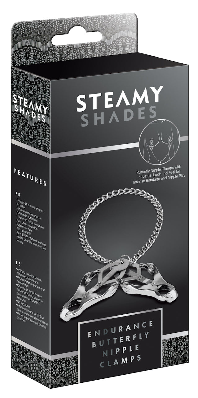 SteamyShades Endurance Butterfly Nipple Clamps