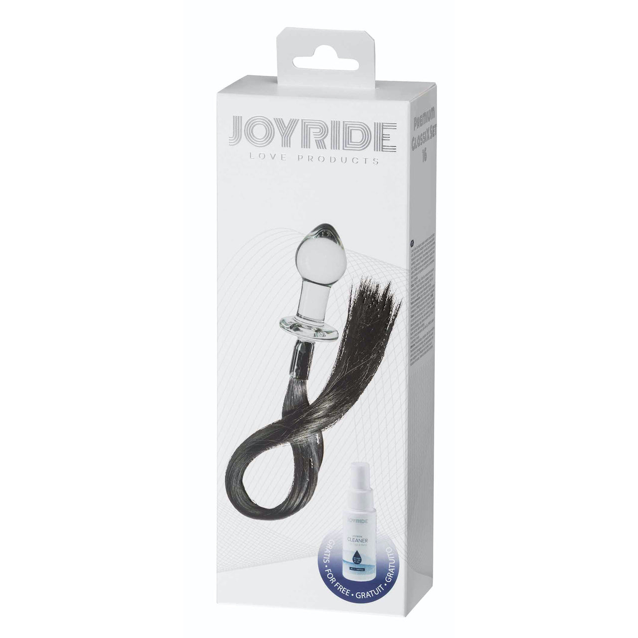 Joyride Glassix Analplug Pferdeschwanz